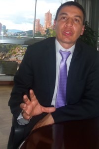 William Camargo Triana, Director del IDU de Bogotá. (Foto: Guillermo Camacho-Cabrera)