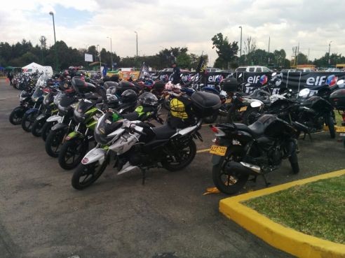 Día Distrital del Motociclista en Bogotá (Cortesía: Jomaga)